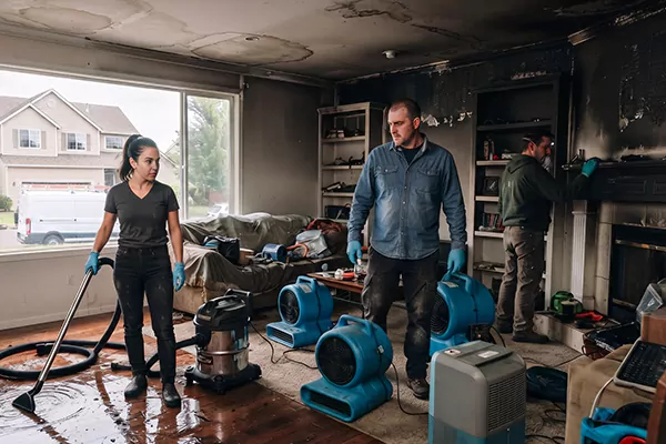 Smoke and Water Damage Restoration Provo