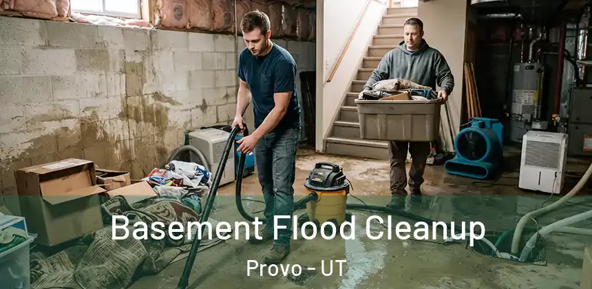 Basement Flood Cleanup Provo - UT