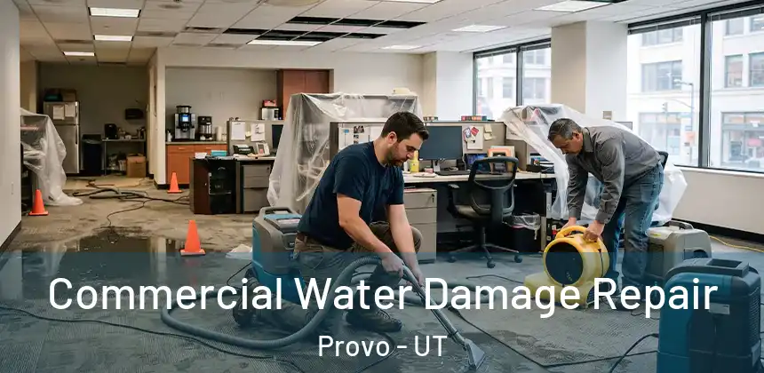Commercial Water Damage Repair Provo - UT