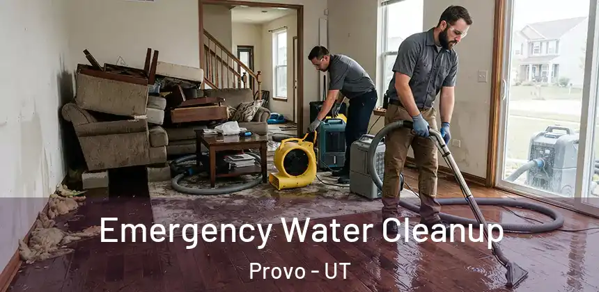  Emergency Water Cleanup Provo - UT