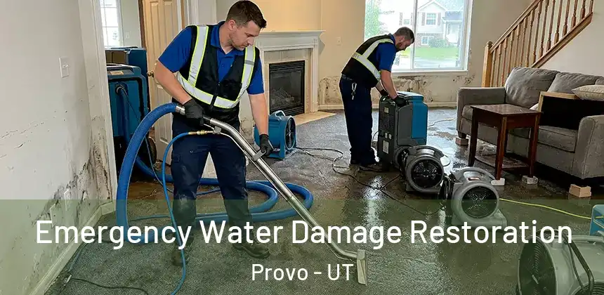  Emergency Water Damage Restoration Provo - UT