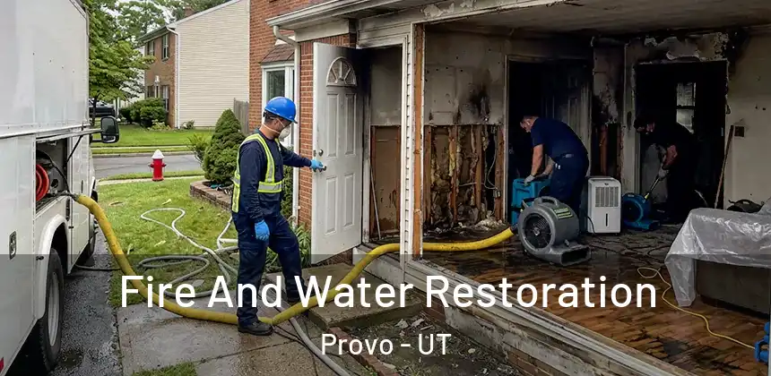 Fire And Water Restoration Provo - UT