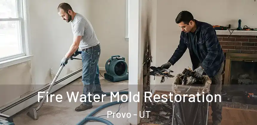 Fire Water Mold Restoration Provo - UT