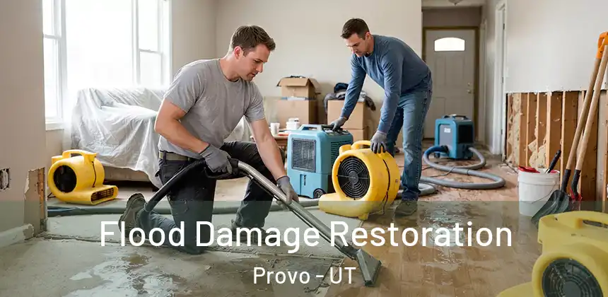 Flood Damage Restoration Provo - UT
