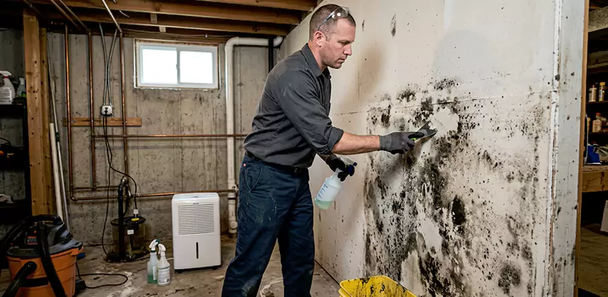 Black Mold Removal From Walls in Provo