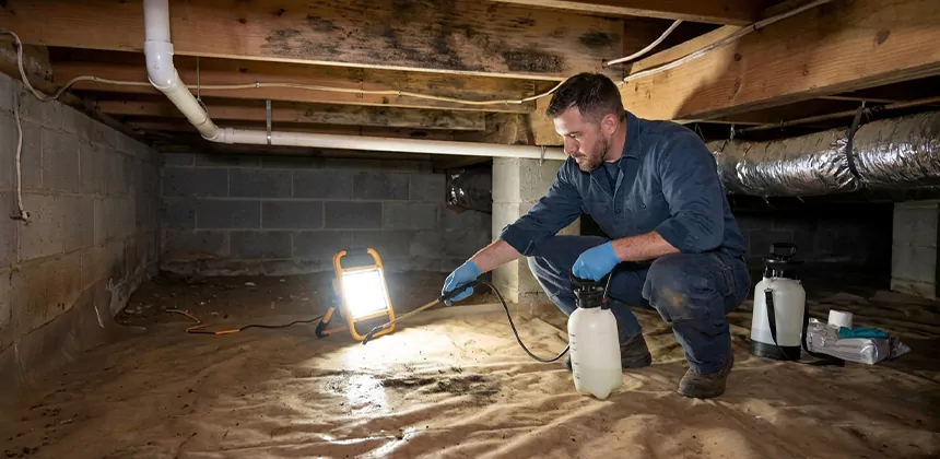 Crawl Space Mold Treatment in Provo