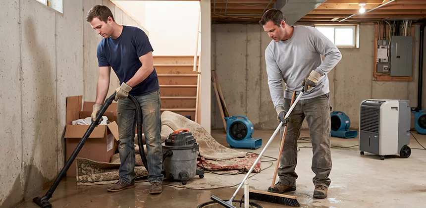 Basement Flood Water Removal in Provo