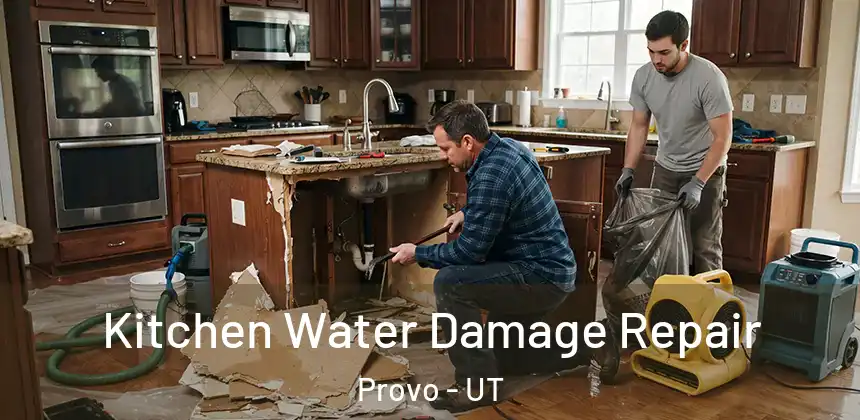  Kitchen Water Damage Repair Provo - UT