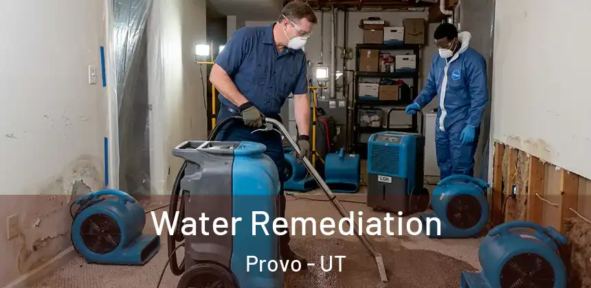 Water Remediation Provo - UT